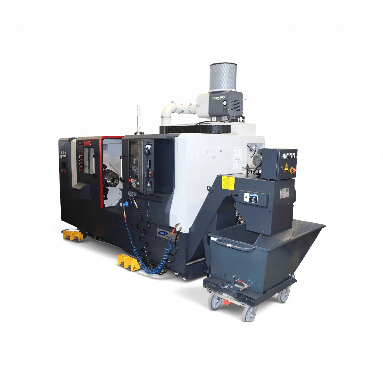 SMEC SL 2500LM – CNC-Drehmaschine mit angetriebenen Werkzeugen